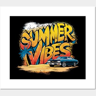 summer vibe Posters and Art